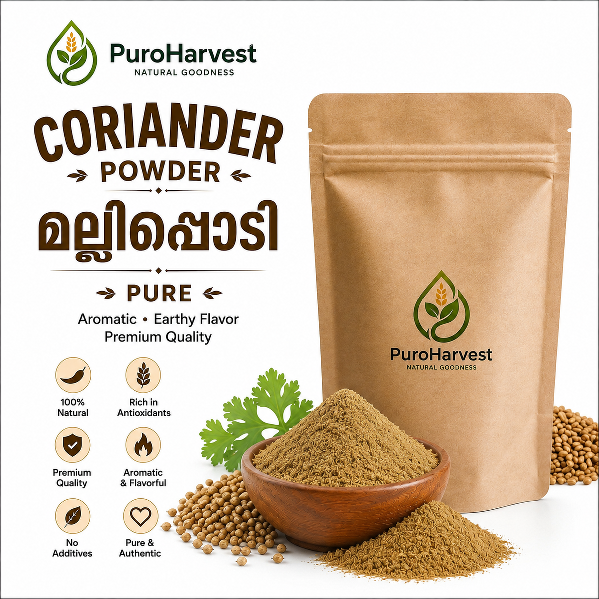 Coriander pure powder