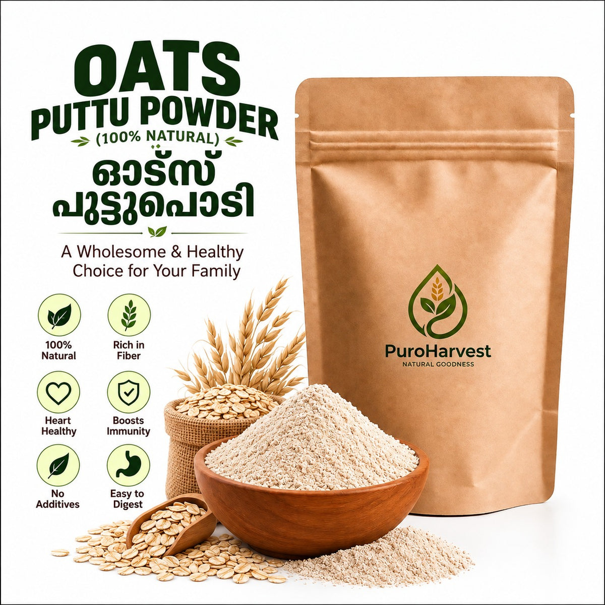 Oats Puttu Powder